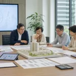 社區評估是否適合自主更新模式的會議討論示意圖