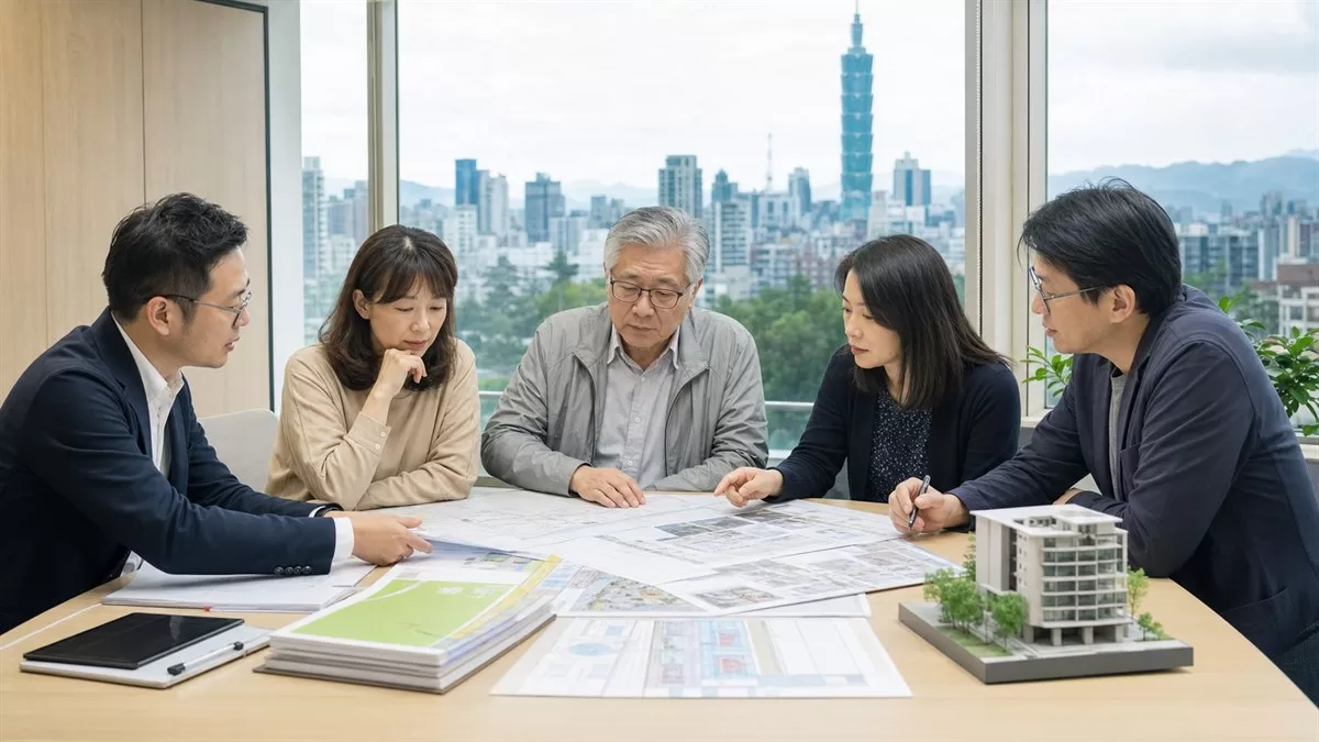 台北市自主更新協助與補助方案討論示意圖