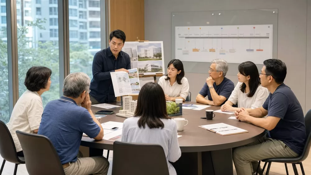 更新會向會員說明自主更新進度並提升參與信心示意圖