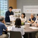 更新會向會員說明自主更新進度並提升參與信心示意圖