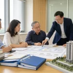更新會會員閱讀都市更新法規與流程架構示意圖